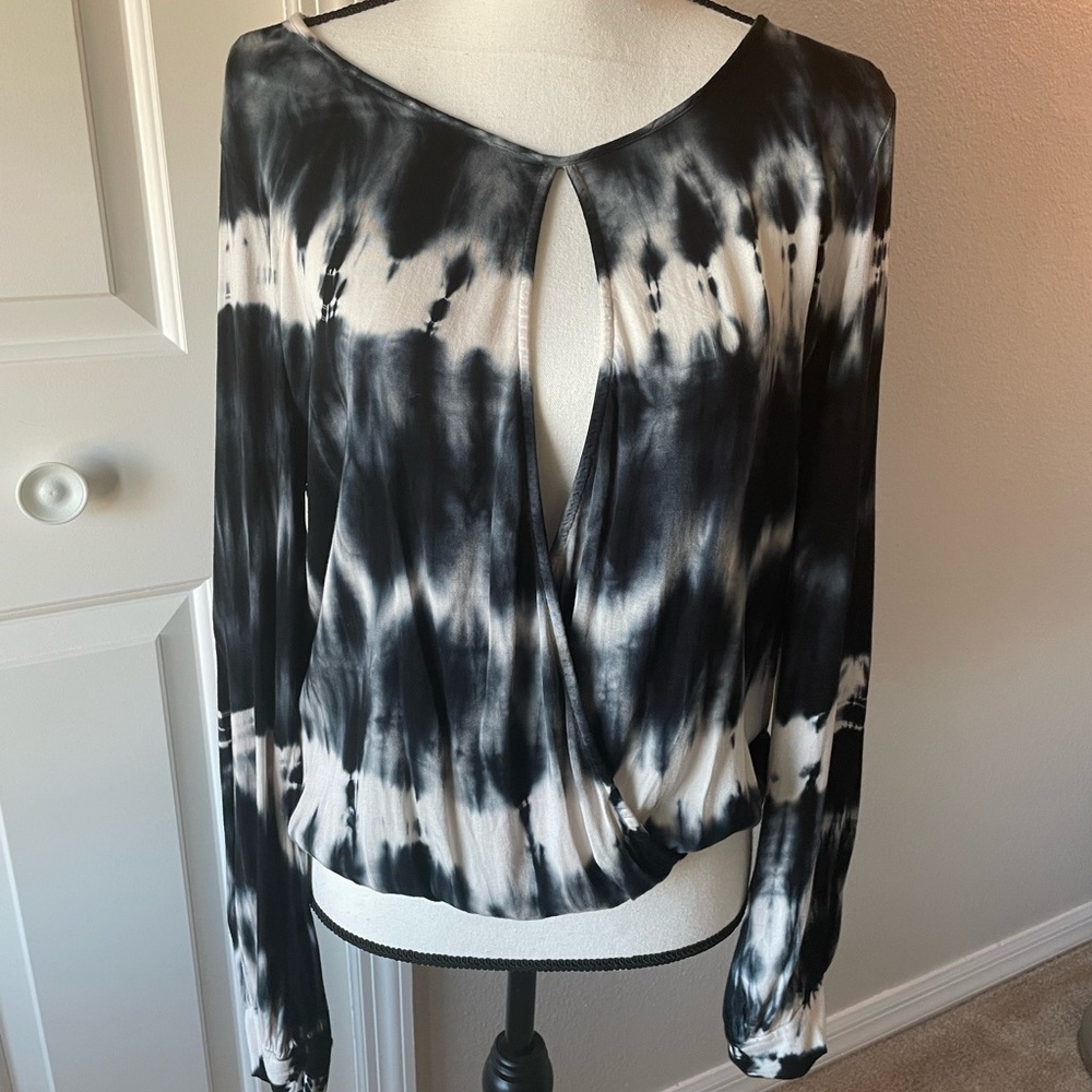Young Fabulous & Broke  Tie-Dye Blouse